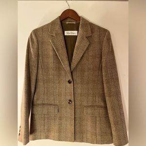 Max Mara Italian wool blazer circa 1990’s
